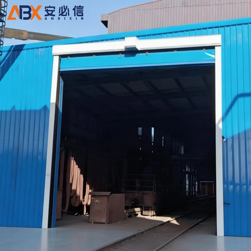 兴安盟PVC堆积门